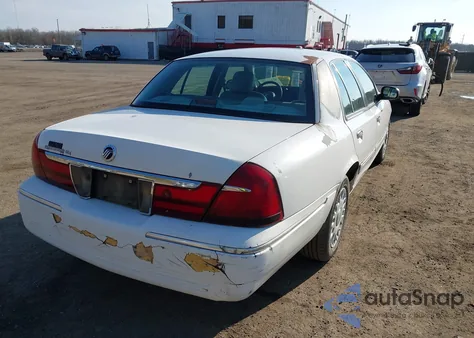 2003 Mercury Grand Marquis Gs z USA, uszkodzony, nr VIN 2MEFM74W23X633108